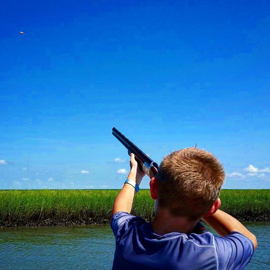 Fishing Charters | Charleston, SC | Skeet Shooting add on