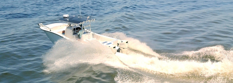 Catch redfish inshore fishing near Charleston, SC on a new boat